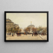 La Place du Châtelet, Paris - Joaquín Mir — indrammet kunstværk på væggen