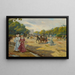 Porte Dauphine, Bois de Boulogne - Joaquín Pallares Allustante — indrammet kunstværk på væggen