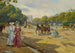 Porte Dauphine, Bois de Boulogne - Joaquín Pallares Allustante — visning af kunstværket