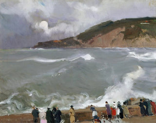 Brise-lames de Saint-Sébastien - Joaquín Sorolla — visning af kunstværket