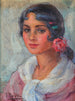 Portrait af en kvinde - Joaquín Sorolla — visning af kunstværket