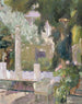 De haver, der tilhører den familieejede hus, Sorolla - Joaquín Sorolla — visning af kunstværket