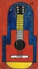 La Guitare - Joaquín Torres-García — visning af kunstværket