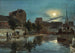 Canal Saint-Martin - Johan Barthold Jongkind — visning af kunstværket