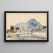 Environs af Grenoble - Johan Barthold Jongkind — indrammet kunstværk på væggen