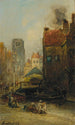 Haagse Veere Rotterdam - Johan Barthold Jongkind — visning af kunstværket