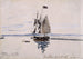 La Mer Honfleur - Johan Barthold Jongkind — visning af kunstværket