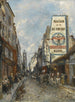 La Rue Saint-Jacques Paris - Johan Barthold Jongkind — visning af kunstværket