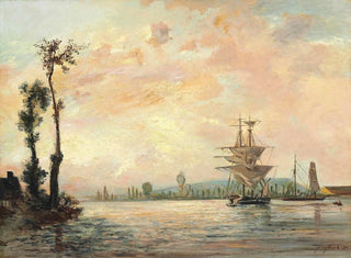 Johan Barthold Jongkind - La Seine Prs De Rouen.webp