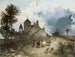 Le Château Nivre - Johan Barthold Jongkind — visning af kunstværket