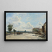 Rue Saint-Parize-le-Châtel nær Nevers - Johan Barthold Jongkind — indrammet kunstværk på væggen