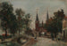 Scène à Delft - Johan Barthold Jongkind — visning af kunstværket