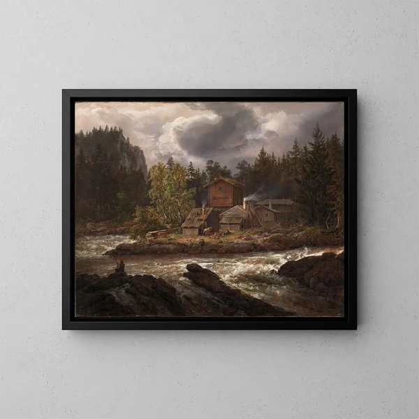 Johan Christian Dahl - View of Hnefossen.webp