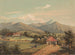 Vue de la route entre Buitenzorg et Preanger Den store vej fra Buitenzorg mod Preanger-provinsen - Johan Conrad Greive — visning af kunstværket