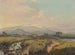 Johan Conrad Greive | Maleri Vue sur les montagnes de Java, vue sur les montagnes kawis og på tobakken, der drives - Johan Conrad Greive — visning af kunstværket