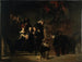 L'Incendie du Palais Royal de Stockholm, 7 mai 1697 - Johan Fredrik Höckert — visning af kunstværket