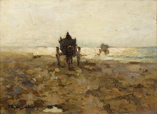 Chariot à coquilles - Johan Hendrik Weissenbruch — visning af kunstværket