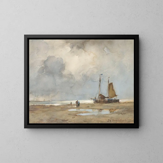 Johan Hendrik Weissenbruch - View on the Beach.webp