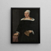 Barbara Barbro Cassiope 1610–1679 - Johan Johansson Aureller — indrammet kunstværk på væggen