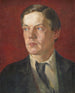 Portrait af den svenske maler Gustaf Wolmar - Johan Rohde — visning af kunstværket