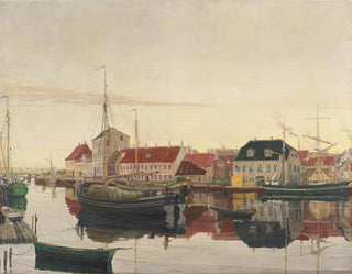 Port de Randers - Johan Rohde — visning af kunstværket