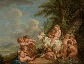 Johann Albrecht Friedrich Rauscher - Cupids at play.webp