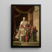 Portræt af François II - Johann Baptist Hoechle — indrammet kunstværk på væggen