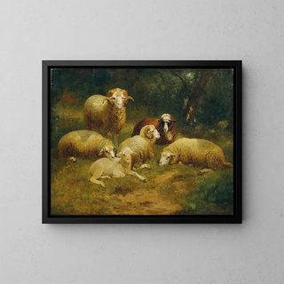 Johann Baptist Hofner - Schafe.webp