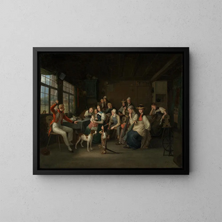 Johann Baptist Kirner - Schweizer Gardist erzhlt in seiner Heimat seine Erlebnisse whrend der Pariser JuliRevolution von 1830.webp
