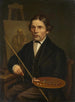 Selvportræt - Johann Baptist Laule — visning af kunstværket