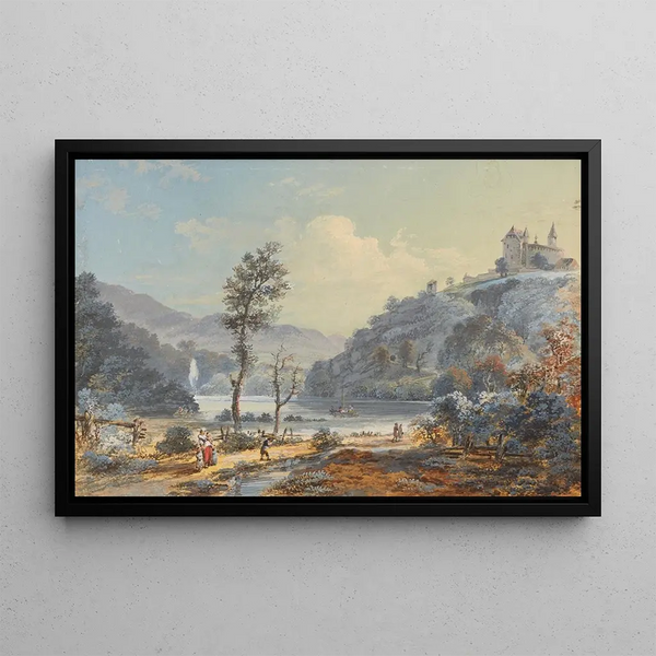 Johann Baptist Stuntz - Ansicht des Schlosses Birseck.webp