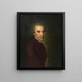 Ignaz von Born 1742-1791 Geolog og Mineralog - Johann Baptist von Lampi den Ældre — indrammet kunstværk på væggen