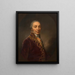 Joseph von Sonnenfels - Johann Baptist von Lampi le Jeune — indrammet kunstværk på væggen