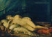 Vénus sovende på en hvilebænk - Johann Baptist von Lampi den Yngre — visning af kunstværket