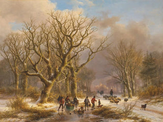 Johann Bernhard Klombeck - Winter Time.webp