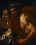 Diogène - Johann Carl Loth — visning af kunstværket