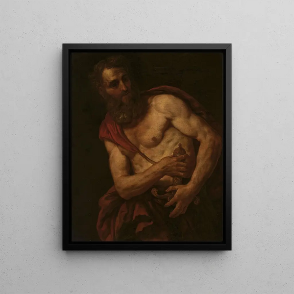 Saint Paul - Johann Carl Loth — indrammet kunstværk på væggen