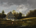 Moulin dans la vallée de Plauen près de Dresde - Johann Christian Klengel — visning af kunstværket