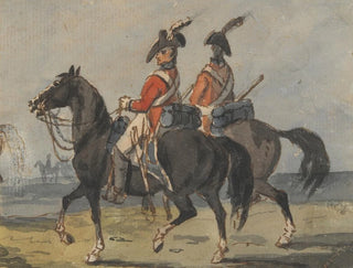 Johann Conrad Gessner - Two Members of Royal Horse Guard.webp