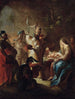Adoration des Rois - Johann Evangelist Holzer — visning af kunstværket