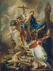 Victoire du christianisme sur le paganisme - Johann Evangelist Holzer — visning af kunstværket