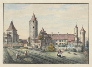 Estavayer - Johann Friedrich Wagner — visning af kunstværket