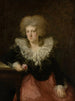 Portrait af en kvinde - Johann Georg Edlinger — visning af kunstværket