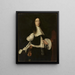Portrait af Michael Lolien - Johann Georg Haintz — indrammet kunstværk på væggen
