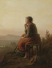 Auf der Höhe Au-dessus des collines et au loin - Johann Georg Meyer von Bremen — visning af kunstværket