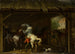Cheval emballé dans l'écurie - Johann Georg Pforr — visning af kunstværket