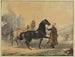 Tyrkisk maleri med en rappe og en schimmel - Johann Georg Pforr — visning af kunstværket