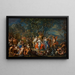 Bacchus og Ariane - Johann Georg Platzer — indrammet kunstværk på væggen