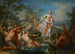 Latonmaleri, der forvandler Lykiske bønder til frøer - Johann Georg Platzer — visning af kunstværket