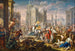 Marcus Curtius - Johann Georg Platzer — visning af kunstværket